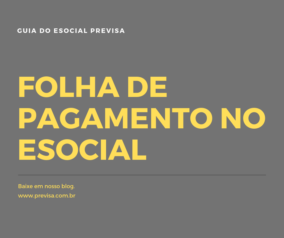 Folha de Pagamento no eSocial