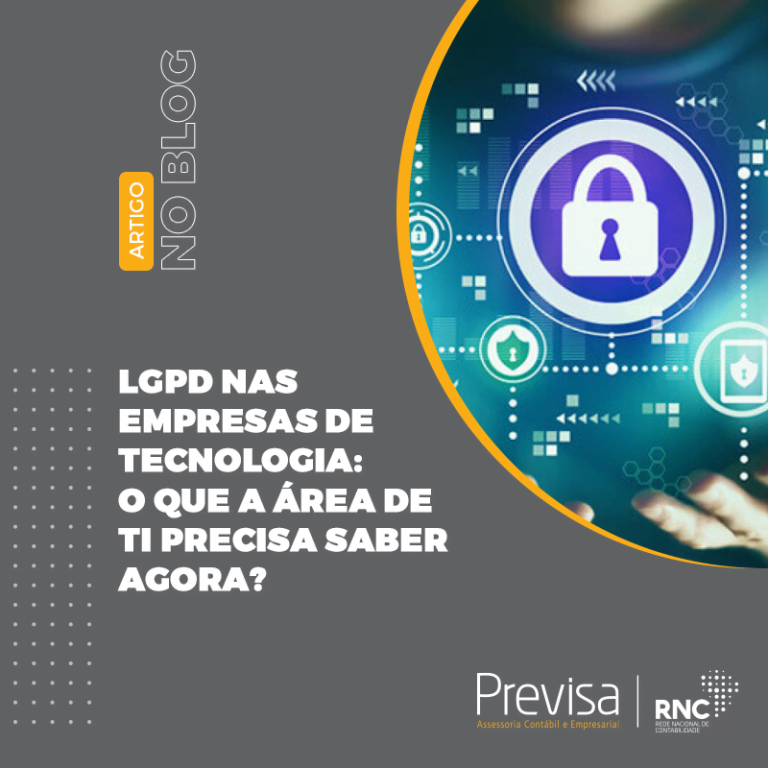 LGPD nas empresas de tecnologia