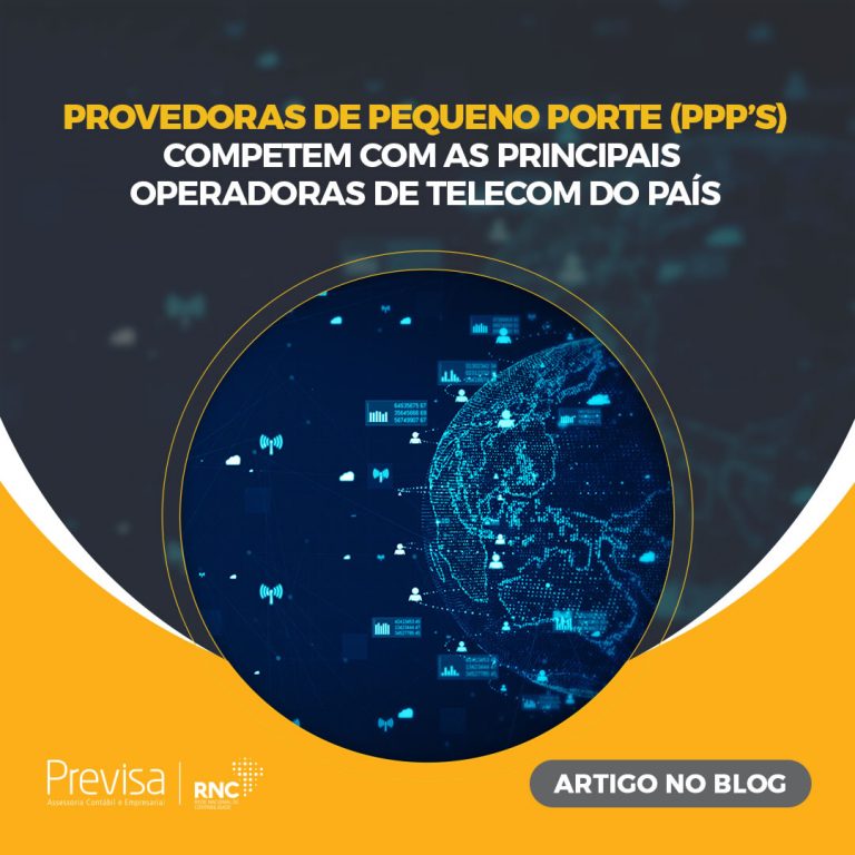 PROVEDORAS DE PEQUENO PORTE (PPP’S)