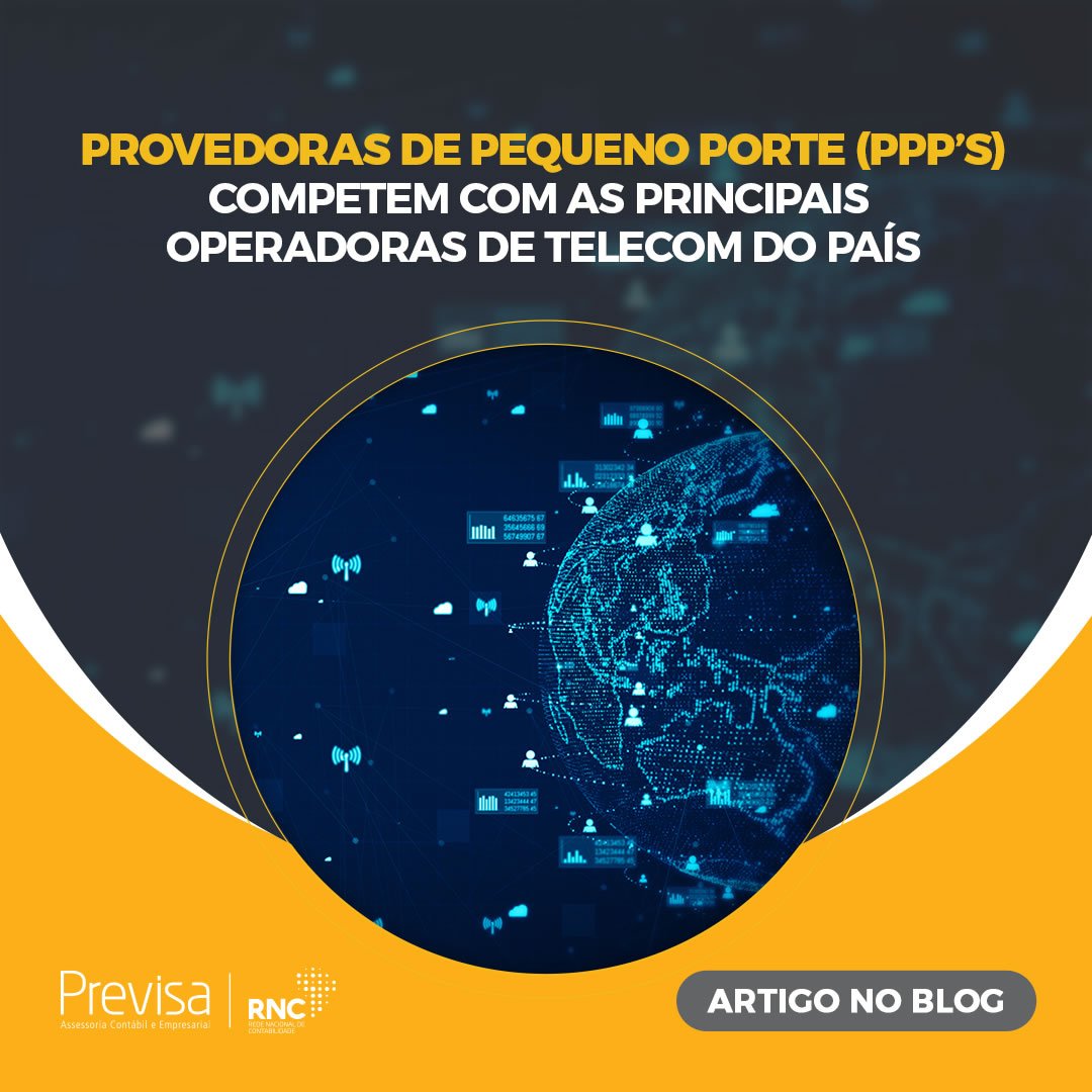 PROVEDORAS DE PEQUENO PORTE (PPP’S)