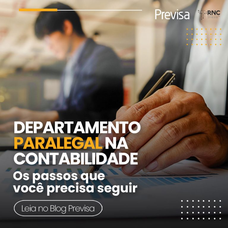 Departamento Paralegal Na Contabilidade